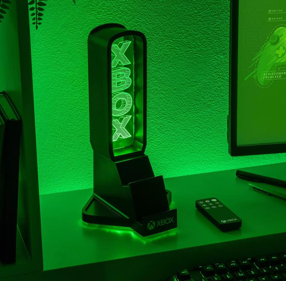 Stojánek Alltoys XBOX Headset Stand LED Light Efektní LED podsvícení stojanu na sluchátka.
