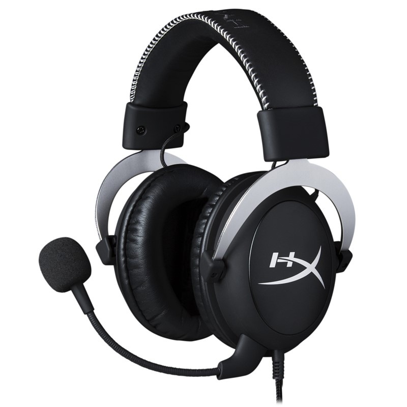 Headset HyperX CloudX Gaming pro Xbox černý/stříbrný