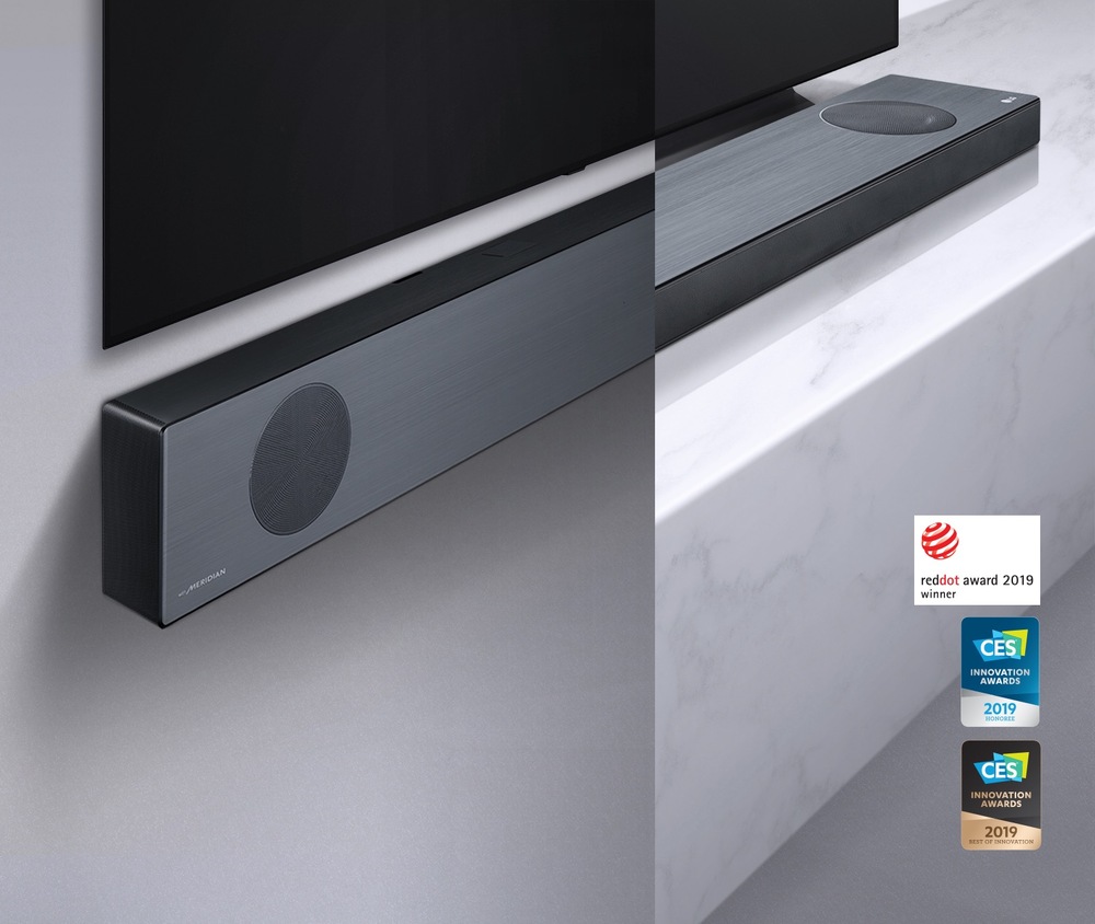 Soundbar LG SL9Y černý