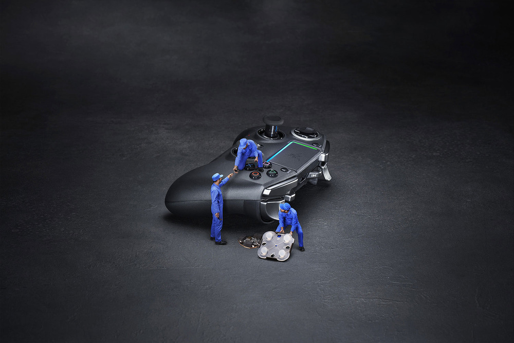 Gamepad Razer Raiju Ultimate pro PS4, PC, Android, iOS černý