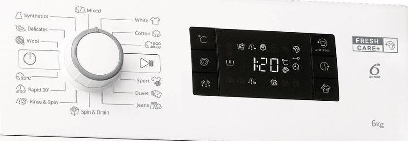 Pračka Whirlpool FreshCare+ FWSG 61251 W EE N bílá Pračka Whirlpool FreshCare+ FWSG 61251 W EE N bílá