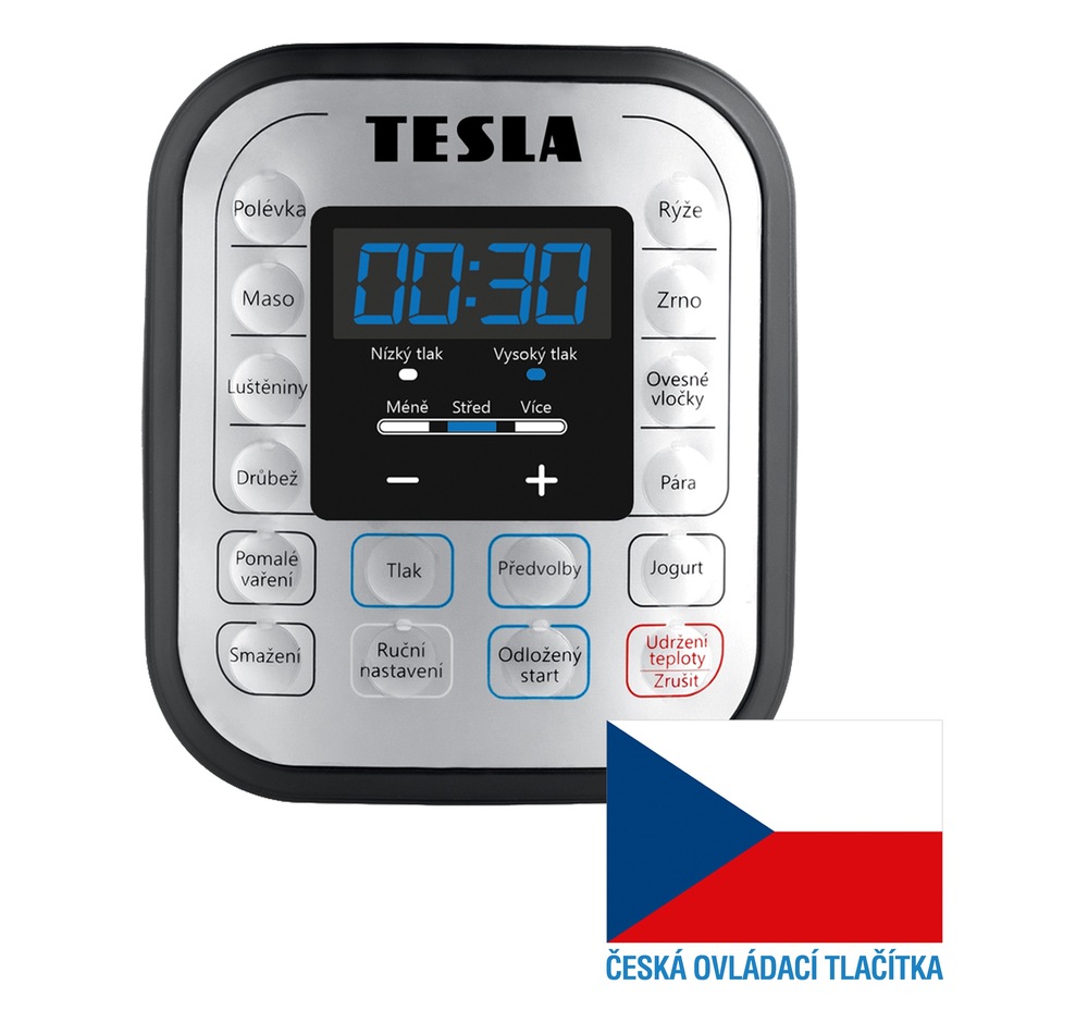 Multifunkční tlakový hrnec Tesla EliteCook K70 Multifunkční tlakový hrnec Tesla EliteCook K70