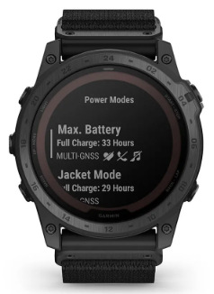 Chytré hodinky Garmin tactix 7 PRO Solar Sapphire - Titanium / Black Nylon Tactical Band