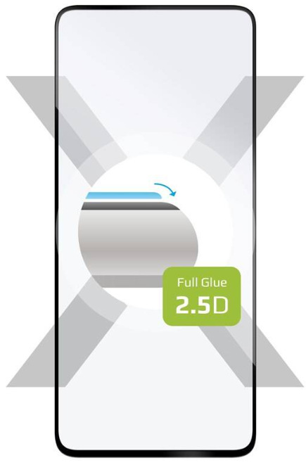 Tvrzené sklo FIXED Full-Cover na Realme GT Master Edition černé