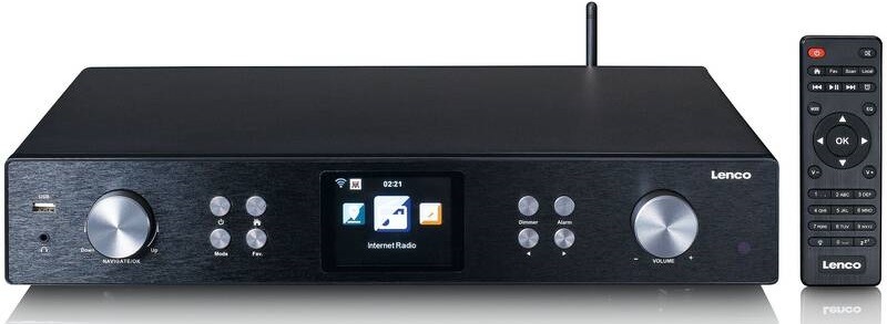 Internetový radiopřijímač s DAB+ Lenco DIR-250 černý Internetový radiopřijímač s DAB+ Lenco DIR-250 černý