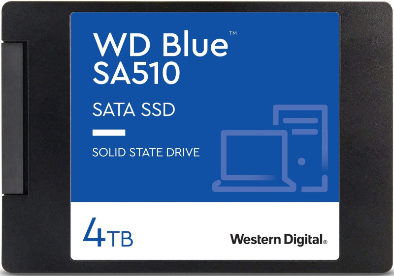 SSD Western Digital Blue SA510 SATA 2,5", 4TB