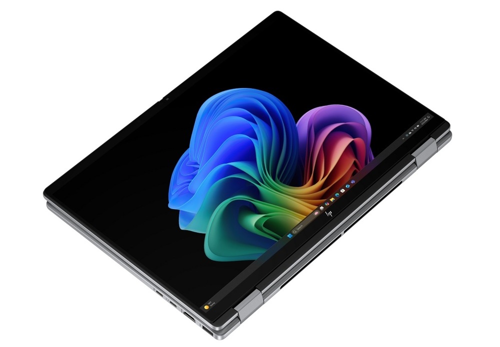 Notebook HP OmniBook X Flip NG AI 14-fm0433nc v poloze tabletu