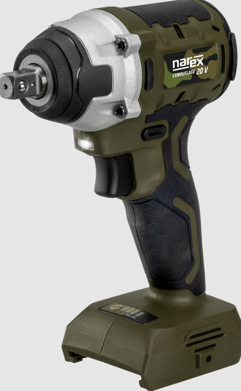 Utahování vrutů do dřevěného zábradlí rázovým utahovákem Narex CSR 350-3S