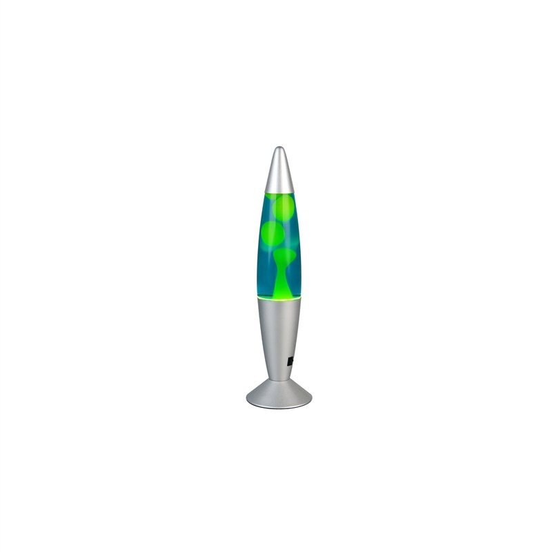 Stolní lampička Reality VESUV Lava lamp průhledná