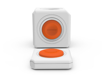 Zásuvka Powercube Extended Remote SET, 4x zásuvka, 1,5m bílý