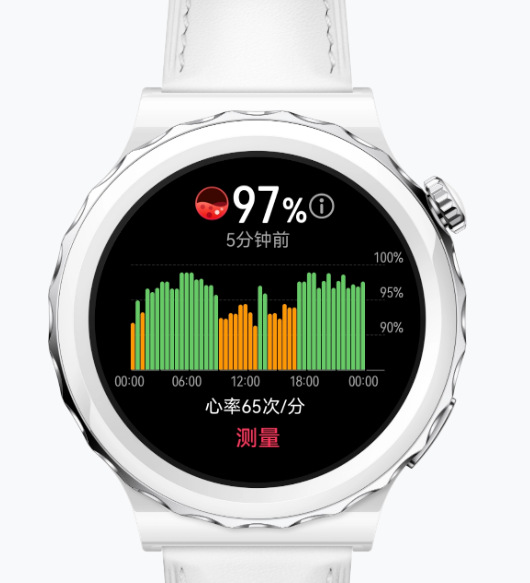 Chytré hodinky Huawei Watch GT3 Pro 43 mm - Gold Bezel White Ceramic Case + White Ceramic Strap