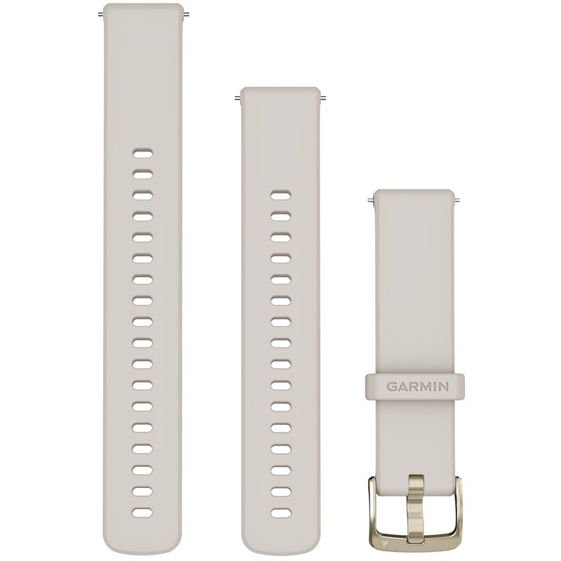 Řemínek Garmin Quick Release (18 mm), silikonový béžový