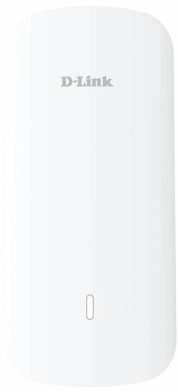 Wi-Fi extender D-Link E30/E AX3000 Mesh v bílé barvě s kompaktním designem pro rozšíření domácí sítě