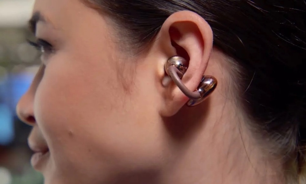 Sluchátka JBL Soundgear Clips hnědá Sluchátka JBL Soundgear Clips hnědá