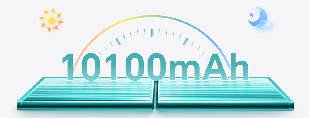 Dotykový tablet HONOR Pad X8b 4 GB / 64 GB šedý Baterie 10 100 mAh tabletu HONOR Pad X8b