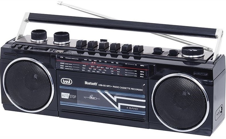 Radiomagnetofon Trevi RR 501 BT černý