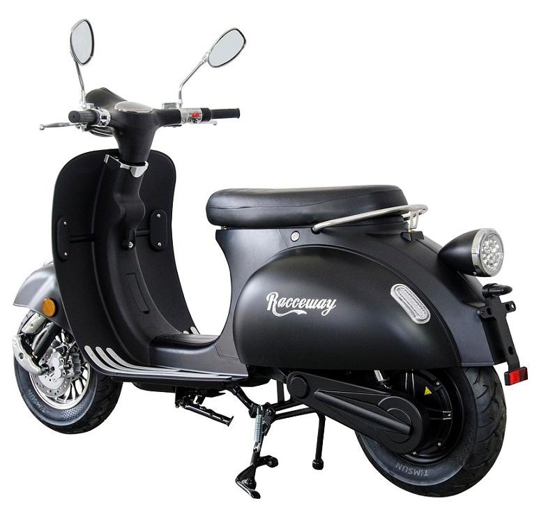 Elektroskútr RACCEWAY Century, 20 Ah černý