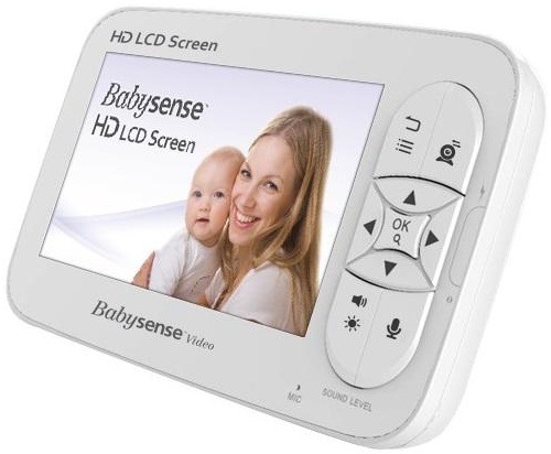 Dětská elektronická chůva Babysense Video Baby Monitor V65 bílá