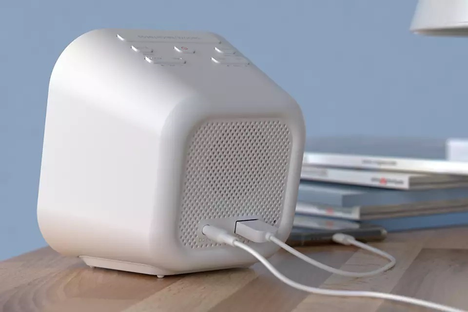 Radiobudík Philips TAR4406 bílý Radiobudík Philips TAR4406 bílý
