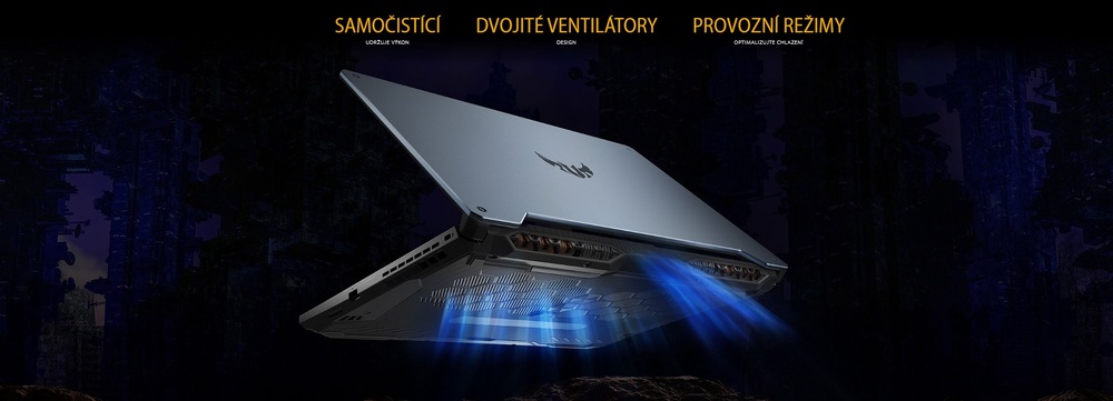 Notebook Asus TUF Gaming F15 černý