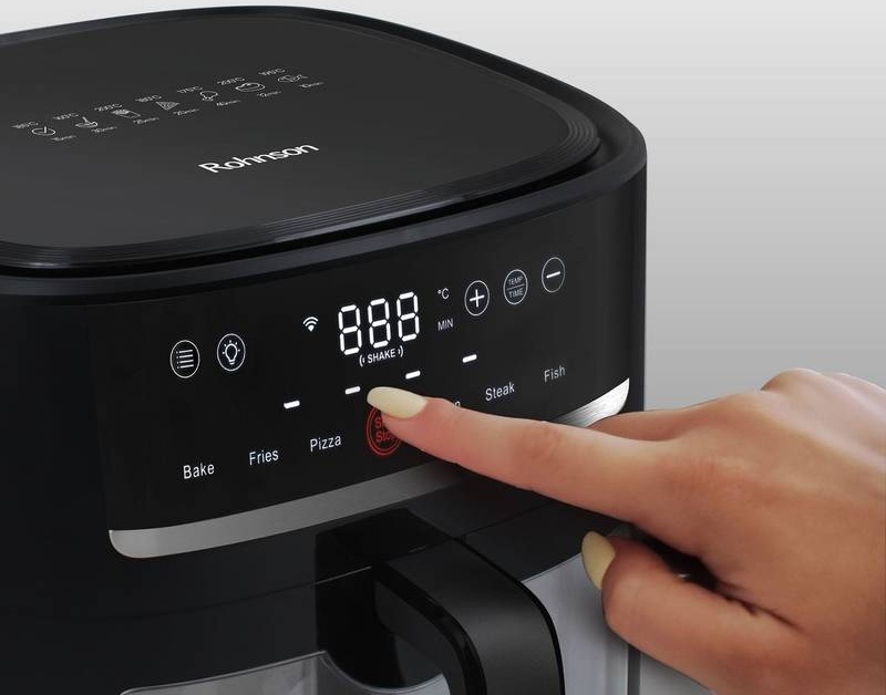 Fritéza horkovzdušná Rohnson R-2834 SmartChef XL Wi-Fi 8 l černá