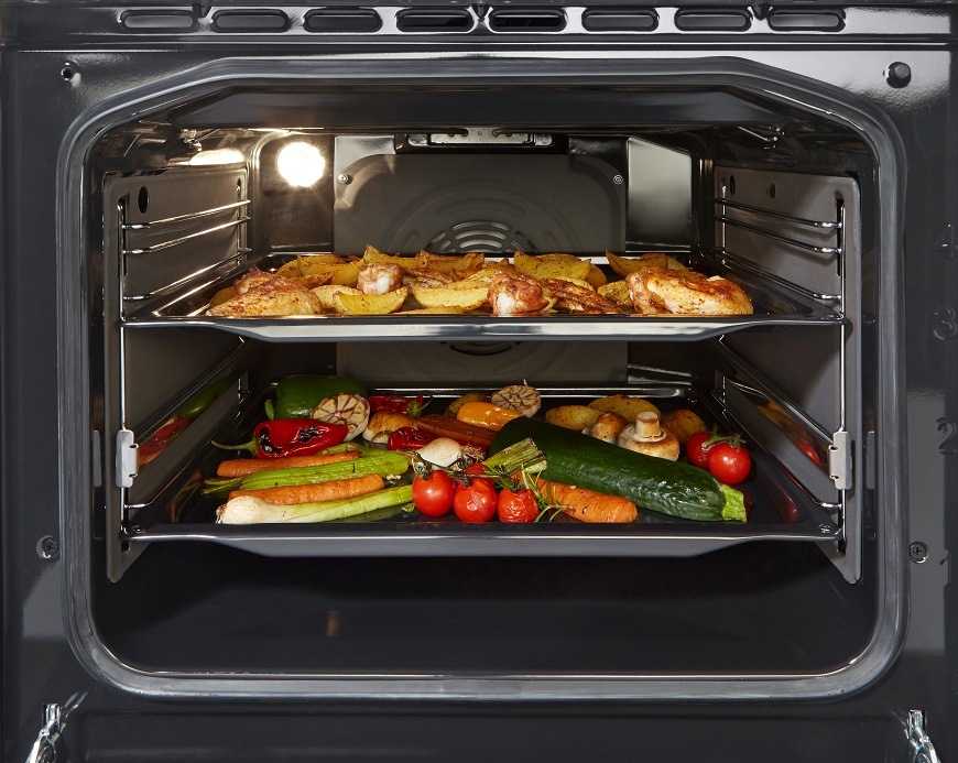 Kombinovaný sporák Gorenje Advanced Line GKS6C70WF bílý xxl_prostory_pro_peceni