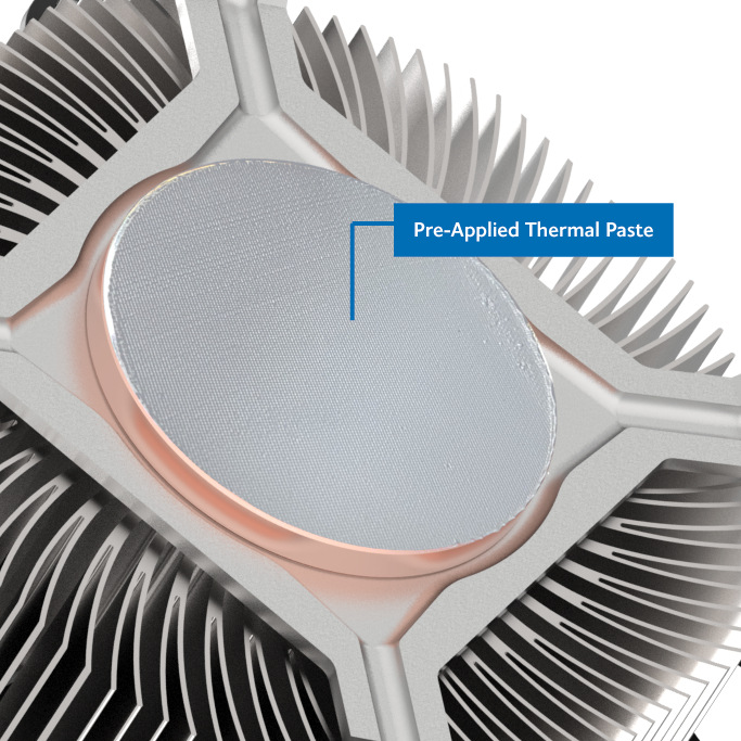 Chladič CPU AKASA Copper Core Intel LGA1700, 125 W TDP hliník Velkou předností AKASA Copper Core je rychlá instalace