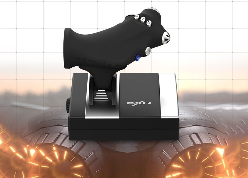 PXN 2119 PRO Flightstick nabízí také mechanické nastavení odporu