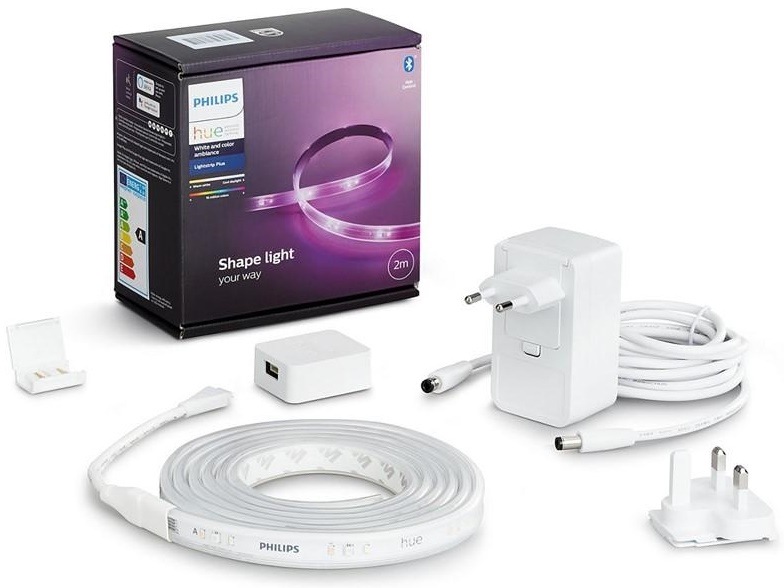 LED pásek Philips Hue LightStrip Plus, 2m, základna, White and Color Ambiance