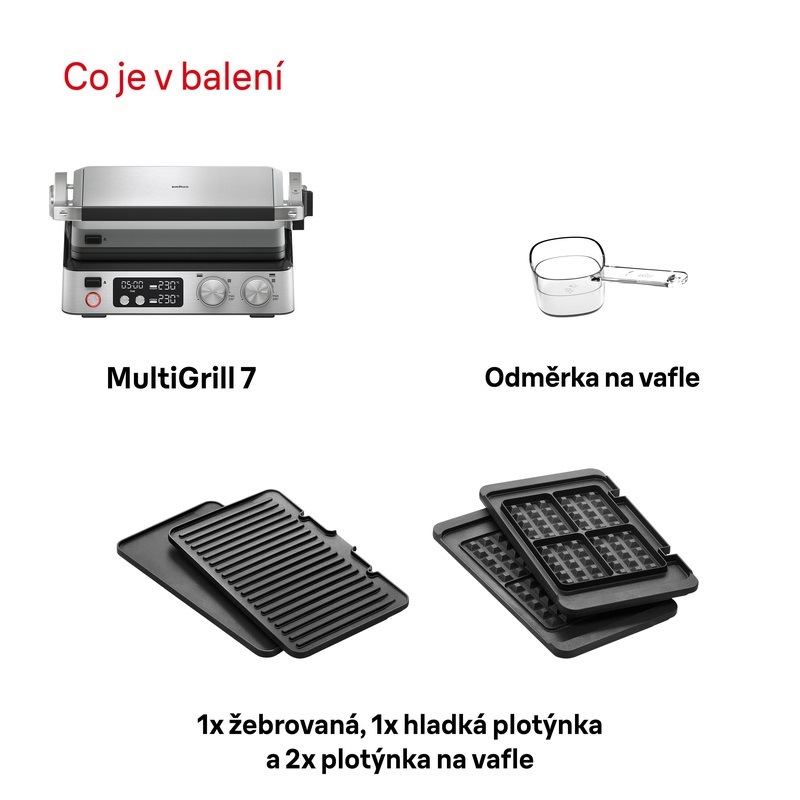 Gril Braun Multigrill 7 CG7044 Gril Braun Multigrill 7 CG7044