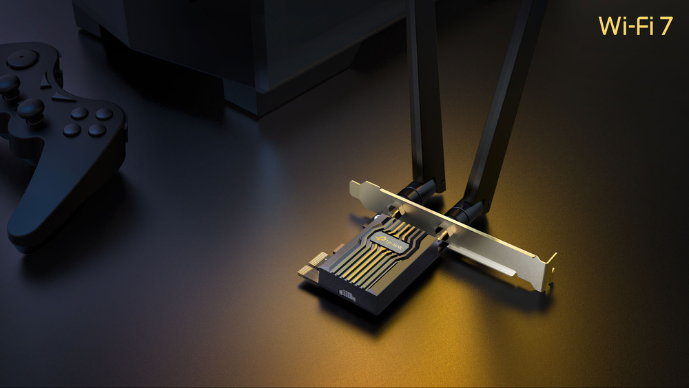 Síťová karta TP-Link Archer TBE400E BE6500 Wi-Fi 7 Bluetooth PCIe černá