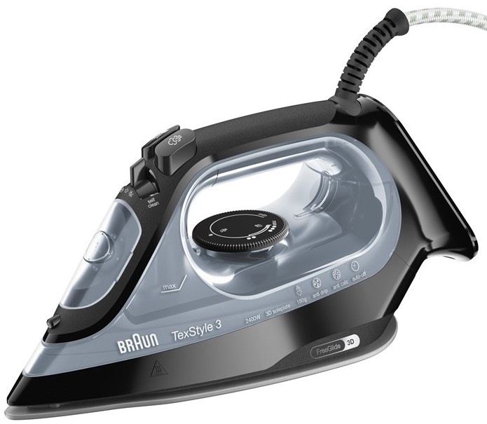 Žehlička Braun TexStyle 3 SI3055BK černá
