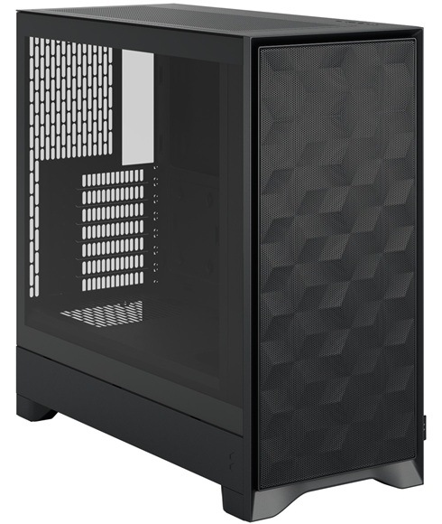 Case FRACTAL DESIGN Pop 2 Air TG černá Detail obrázku PC skříně.