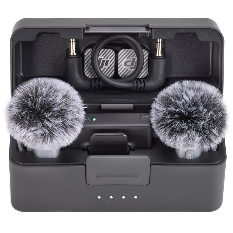 Mikrofon DJI Mic Mini 2 (2 TX + 1 RX + Charging Case) - černý
