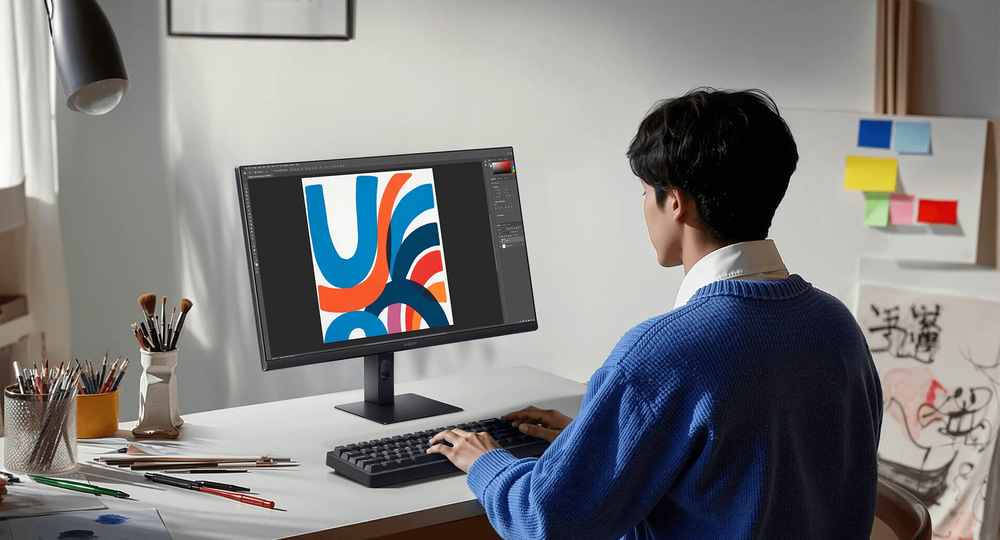 Monitor Xiaomi A27i černý 99% sRGB a 16,7 milionu barev zaručují živé, realistické odstíny a jemné přechody bez rušivého pruhování.