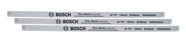 Sada pilových plátků Bosch na dřevo, kov či plast, kvalitní bimetalová konstrukce