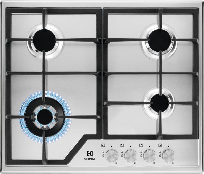 Plynová varná deska Electrolux KGS6436SX nerez