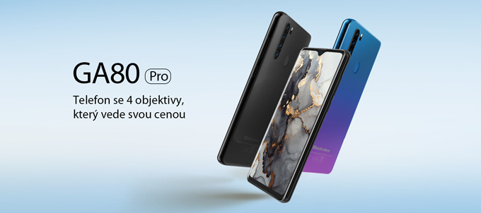 Mobilní telefon iGET BLACKVIEW GA80 Pro modrý Mobilní telefon iGET BLACKVIEW GA80 Pro modrý