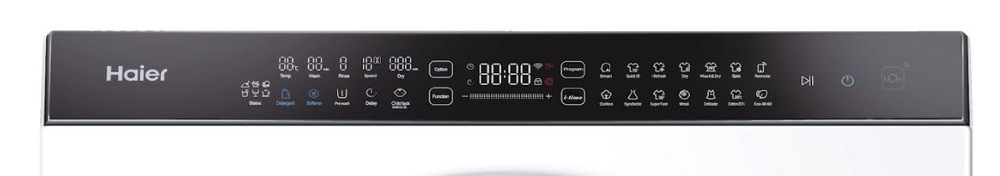Pračka se sušičkou Haier SuperDrum HWD100BD1499U1N bílá