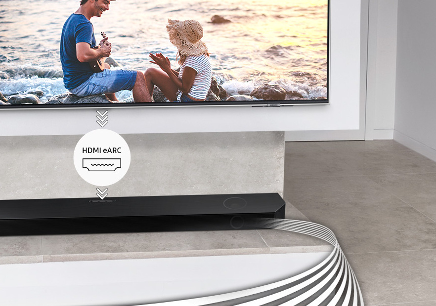Soundbar Samsung HW-Q700B černý Soundbar Samsung HW-Q700B černý