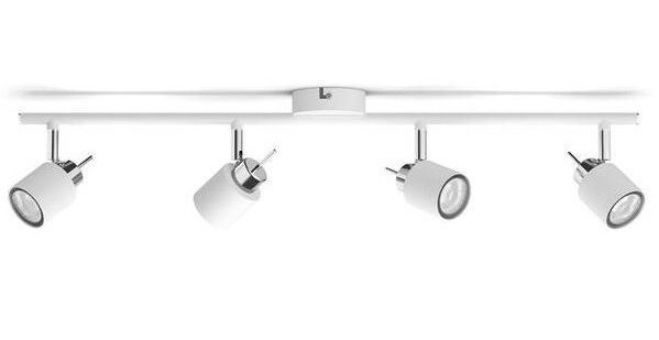 Bodové svítidlo Philips Meranti, 4xGU10 bílé PHI8718696133255-hlavni