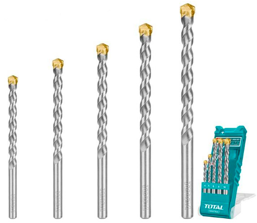 Sada vrtáků Total tools TACSD5051 5ks
