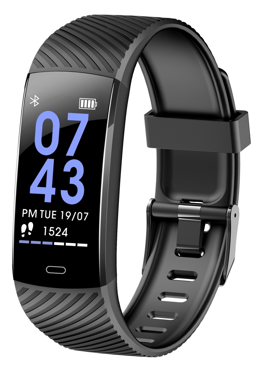 Fitness náramek Carneo Essential HR+ Sport černý