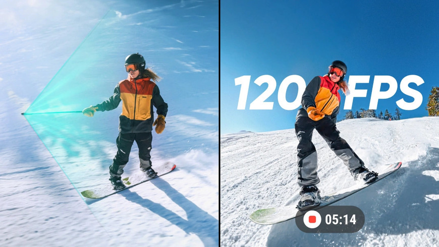 Outdoorová kamera Insta360 X4 Snowboardový balíček černá Insta360 X4 Snowboardový balíček, černá