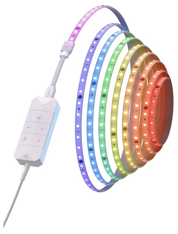LED pásek Nanoleaf Light Strip Starter Kit, 5m bílý