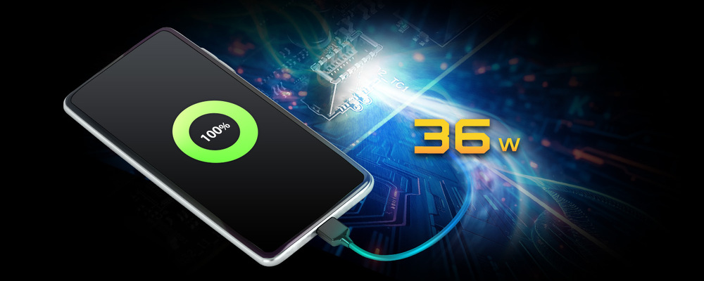 Základní deska ASRock X870 NOVA WIFI černá Základní deska podporuje rychlé nabíjení až 36 W
