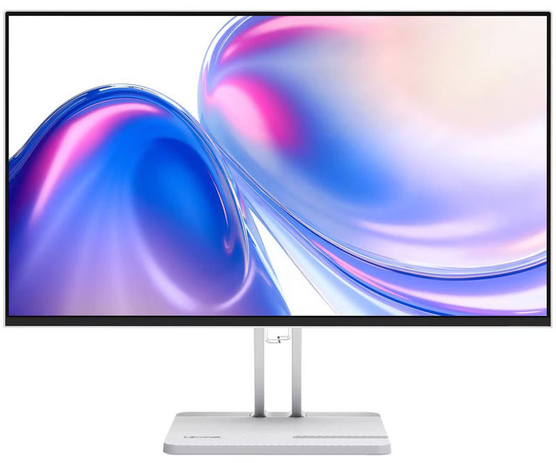 Multimediální monitor Lenovo L24-4C v šedé barvě.