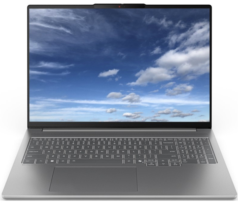 Šedý notebook Lenovo IdeaPad Pro 5 16AKP10 s 16" OLED displejem bez operačního systému