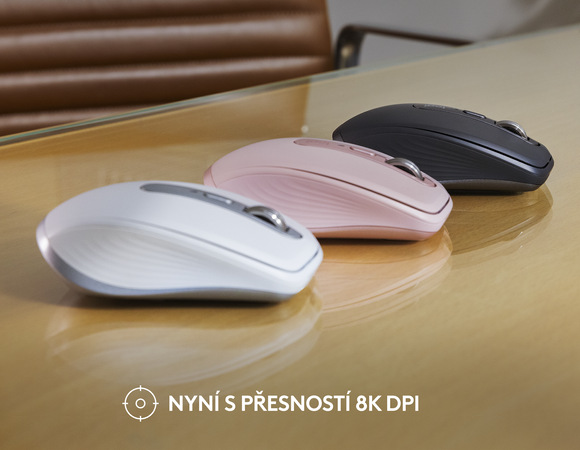 Myš Logitech MX Anywhere 3S růžová