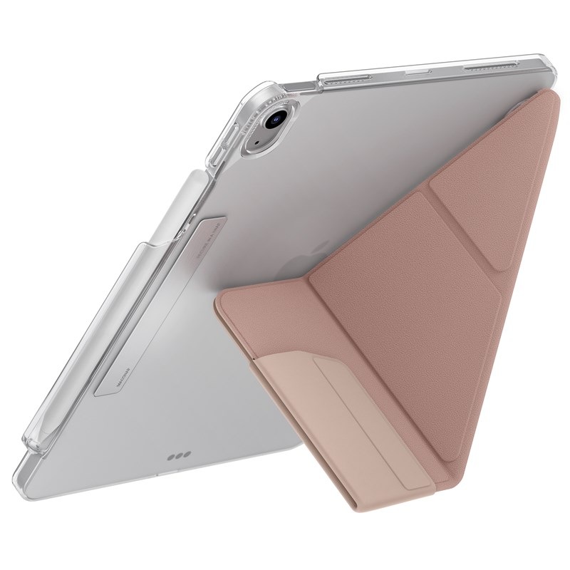 Pouzdro na tablet Uniq Camden Click na Apple iPad Air 10.9" (2022/20)/ Air 11" (2026/25/24) růžové